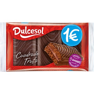 QUAD TRUFA CHOC/DULCESOL P3 210GR