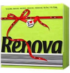 GUARDANAPO RENOVA VERDE 30-32 70UND