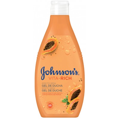 GEL BANHO PAPAIA JOHNSONS 750ML
