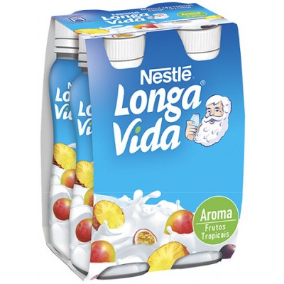 LONGA VIDA LIQ FRUT/TROP P4 600ML