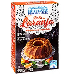 BOLO LARANJA BRANCA NEVE 450GR