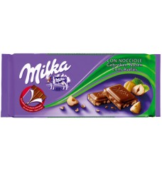 CHOCOLATE AVELAS MILKA 100GR