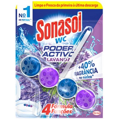 SONASOL WC PODER ACTIVO LAVANDA 50GR