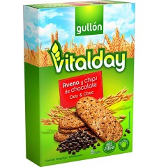 BOLACHA VITALDAY CHOC/AVELA GULLON 240GR