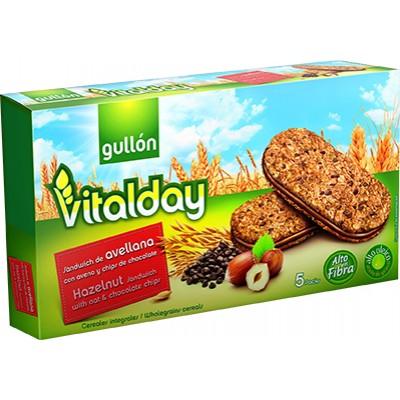 BOLACHA VITALDAY RECH/AVELA GULLON 220GR