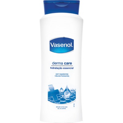GEL BANHO DERM/CARE VASELINE 700ML