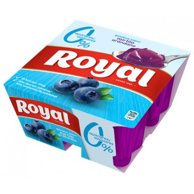 GELATINA LIGHT MIRTILO ROYAL P4 400GR
