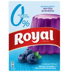 GELATINA PACOTE MIRTILO ROYAL 10KCAL 31GR