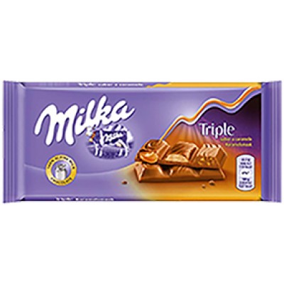 CHOCOLATE TRIPLE CAR/MILKA 90GR