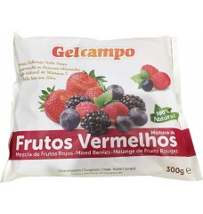 MISTURA FRUTOS VERMELHOS GELCAMPO 300GR
