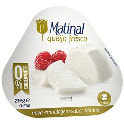 QUEIJO FRESCO M GORDO MATINAL P3 216GR