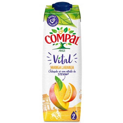 COMPAL VITAL MANGA LARANJA 1LT