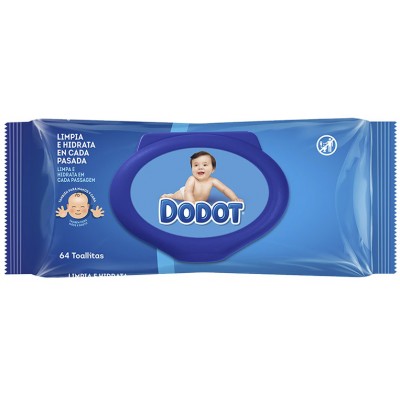 TOALHITAS DODOT AZUL 64UND