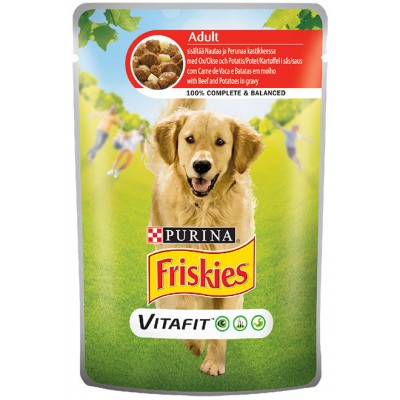 FRISKIES CAO VAC/BATATA VITAFIT 100GR