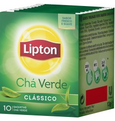 CHA VERDE LIPTON 10 SAC
