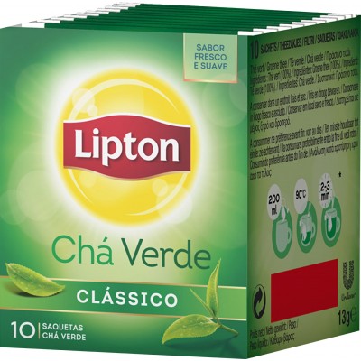 CHA VERDE LIPTON 10 SAC