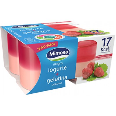GELATINA IOG/FRAMBOESA MIMOSA P4 480GR