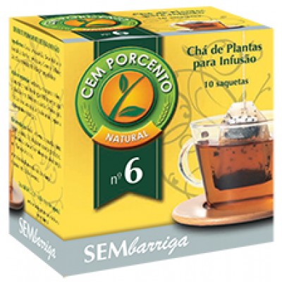 CHA SEM BARRIGA N6 100% 10UND