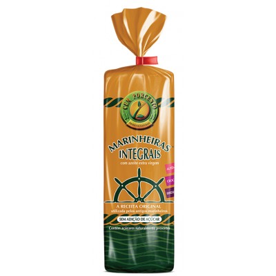 BOLACHA MARINHEIRA INTEGRAL 100% 200GR