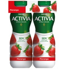 ACTIVIA LIQ MORANGO P4 580ML