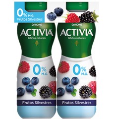 ACTIVIA LIQ 0%FRUT/SILV P4 580ML