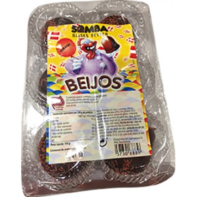 BOMBOCAS SAMBA MORANGO 100GR