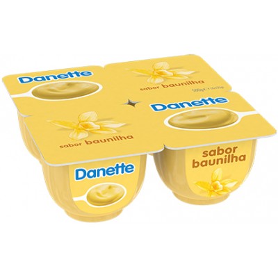 DANETTE BAUNILHA DANONE P4 125GR