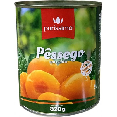PESSEGO CALDA PURISSIMO 825GR