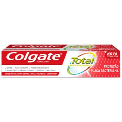 COLGATE TOTAL PROT/PLACA BACT 75ML