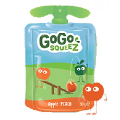 GOGO SQUEEZ MAC/PESSEGO 90GR