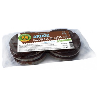 BOLACHA ARROZ CHOCOCOLATE 100% 100GR