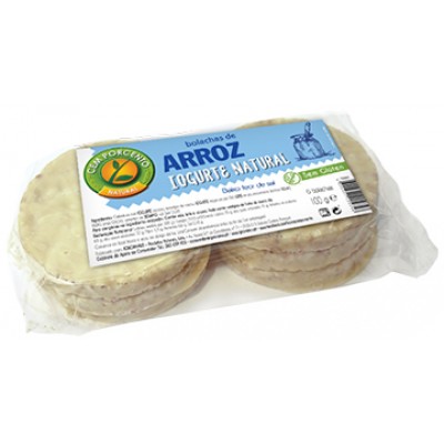 BOLACHA ARROZ C/IOG 100% 100GR