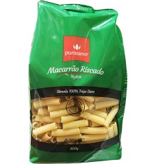 MACARRAO RISCADO PURISSIMO 500GR