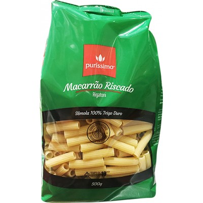 MACARRAO RISCADO PURISSIMO 500GR