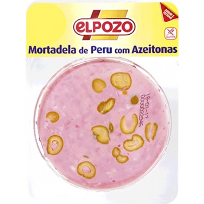 MORTADELA PERU C/AZEITONA ELPOZO 150GR