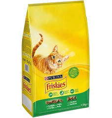 FRISKIES GATO C/COELHO FRANGO 1.5KG