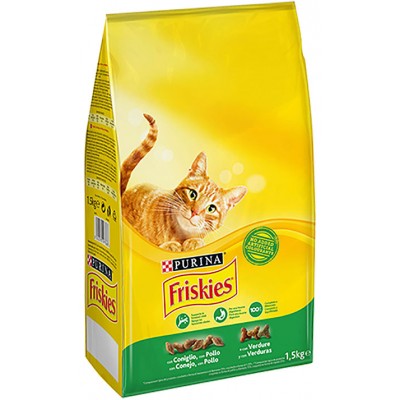 FRISKIES GATO C/COELHO FRANGO 1.5KG