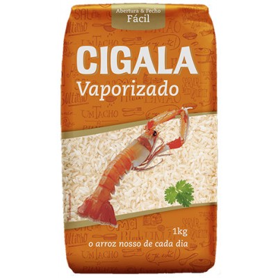 ARROZ CIGALA VAPORIZADO 1KG
