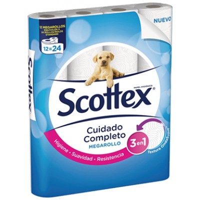 PAPEL HIG SCOTTEX MEGA 12ROLOS