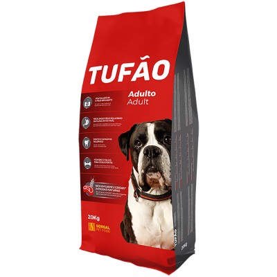 RACAO CAO ADULTO TUFAO 20KG
