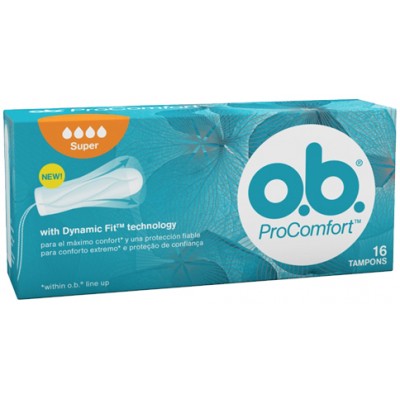 TAMPAO OB NORMAL PROCOMFORT 16UND