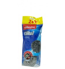 ESFREGAO GLITZI INOX VILEDA 3UND