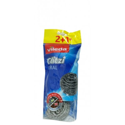 ESFREGAO GLITZI INOX VILEDA 3UND