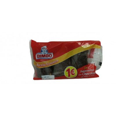 TRAVESSEIRO CHOC/P3 BIMBO 186GR