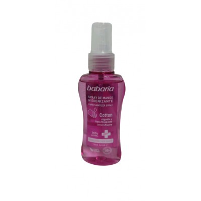 SPRAY MAOS HIG/COTTON BABARIA 100ML