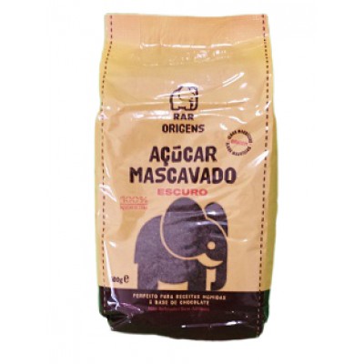 ACUCAR MASCAVADO ESCURO RAR 500GR