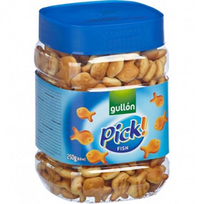 APERITIVOS GULLON FISH 250GR