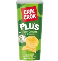 BATATA CRIK CROK SOUR CREAM ONION 90GR