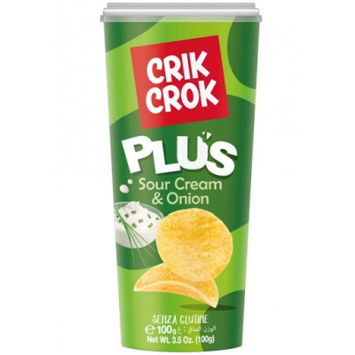 BATATA CRIK CROK SOUR CREAM ONION 90GR