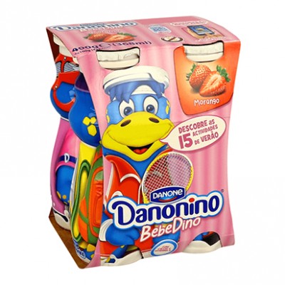 BEBEDINO MORANGO P4 368ML